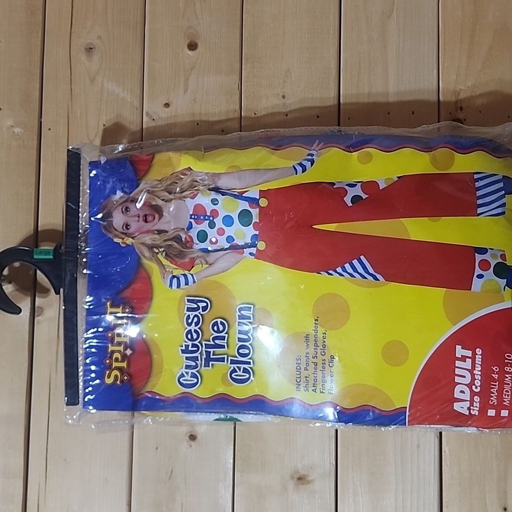 Cutesy The Clown Costume NEW Size LARGE Adults